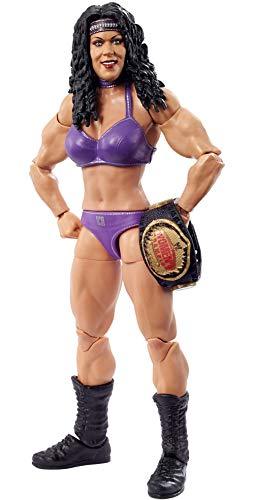 WWE Wrestlemania 37 Elite Collection Chyna Action Figure with Women’s Championship and Paul Ellering and Rocco BuildAFigure Pieces6 in Posable Collectible Gift Fans Ages 8 Years Old and Up - Image 7