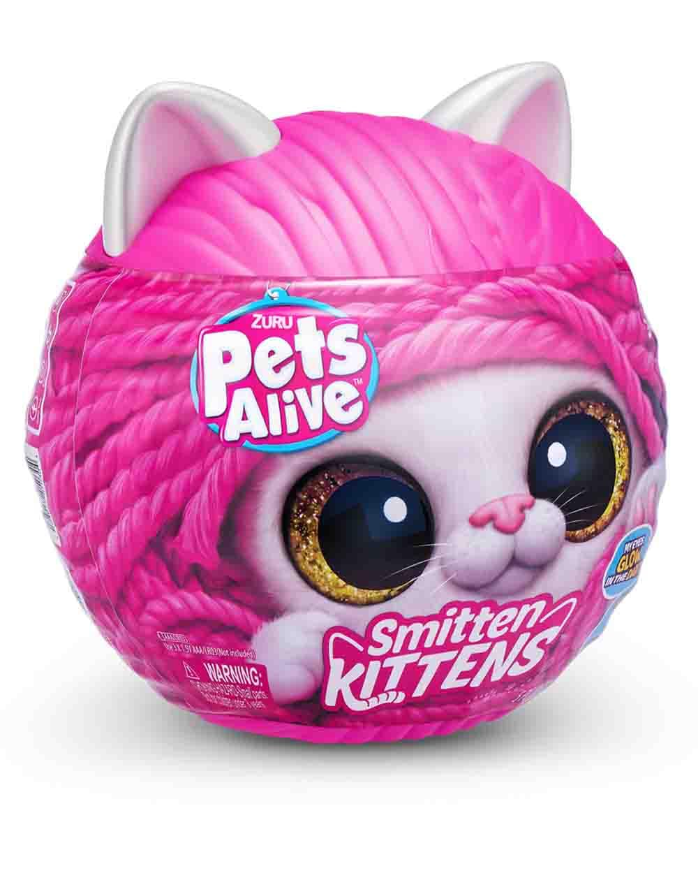 ZURU Pet's Smitten Kitten's Interactive Plush Assorted, Small - Image 2