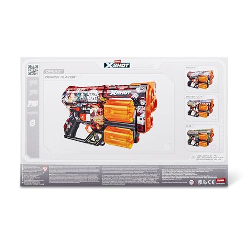 ZURU XSHOT Skins Dread with 12 Darts - Demon Slayer - Image 5